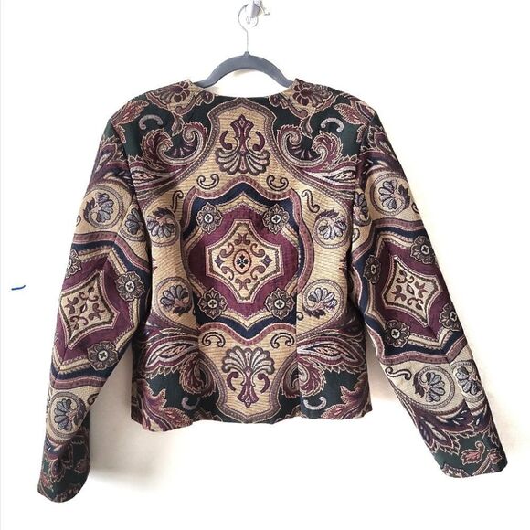 Vintage Jacquard Jacket - Picture 4 of 7